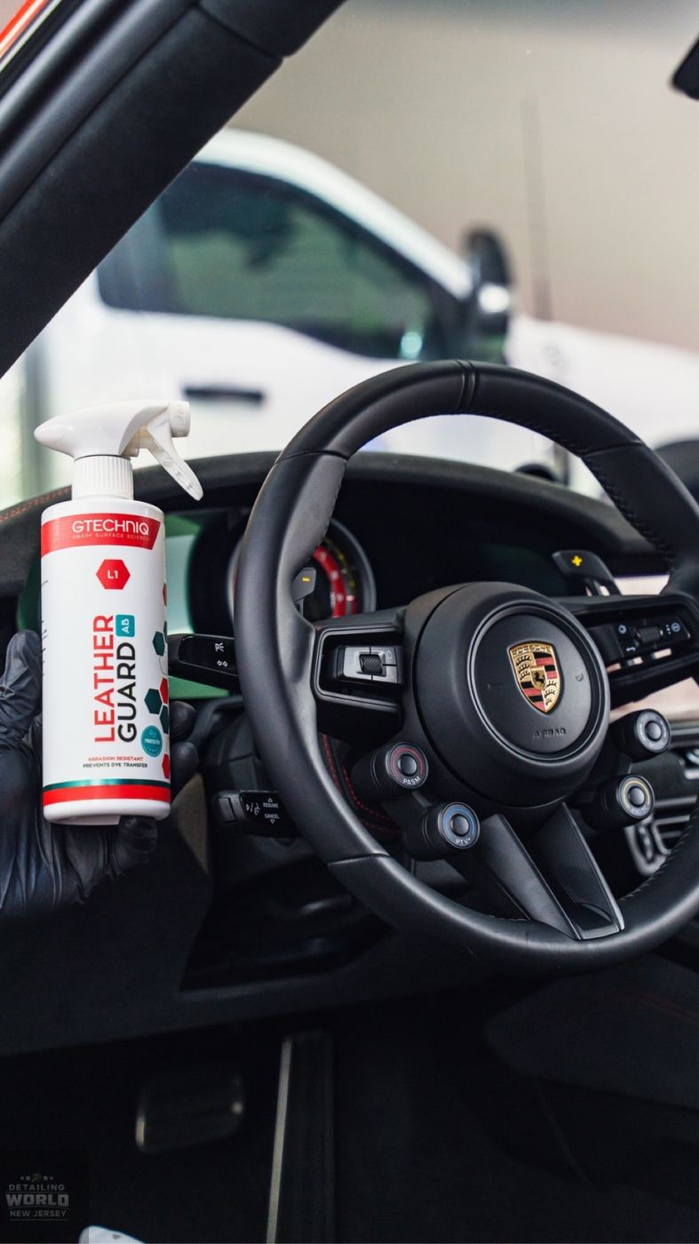 Porsche interior detail